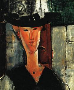 Amedeo Modigliani Madam Pompadour Sweden oil painting art